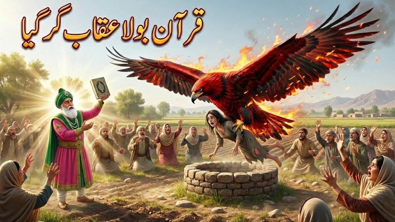 Quran Bola Aqab Gir Gaya | Ek Aayat Ne Puri Saltanat Badal Di | Uqab Bhi Gir Jate Hain | Sacha Waqia