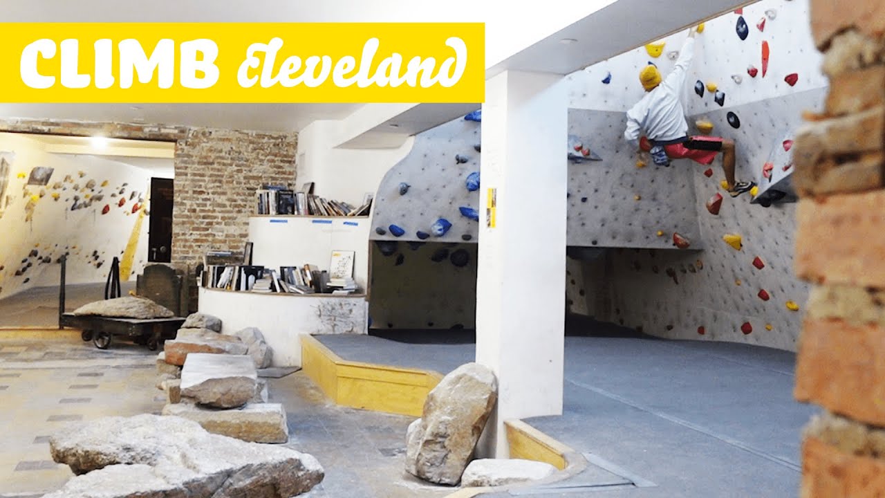 The Coolest Bouldering Gym I've Ever Been To