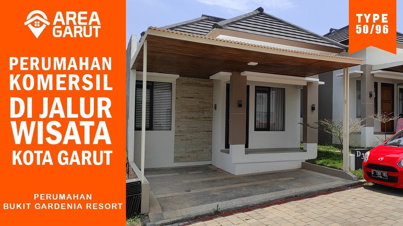 Rumah Minimalis Type 50/96 Di Jalur Wisata Garut | Bukit Gardenia Resort | Fully Furnish | AreaGarut
