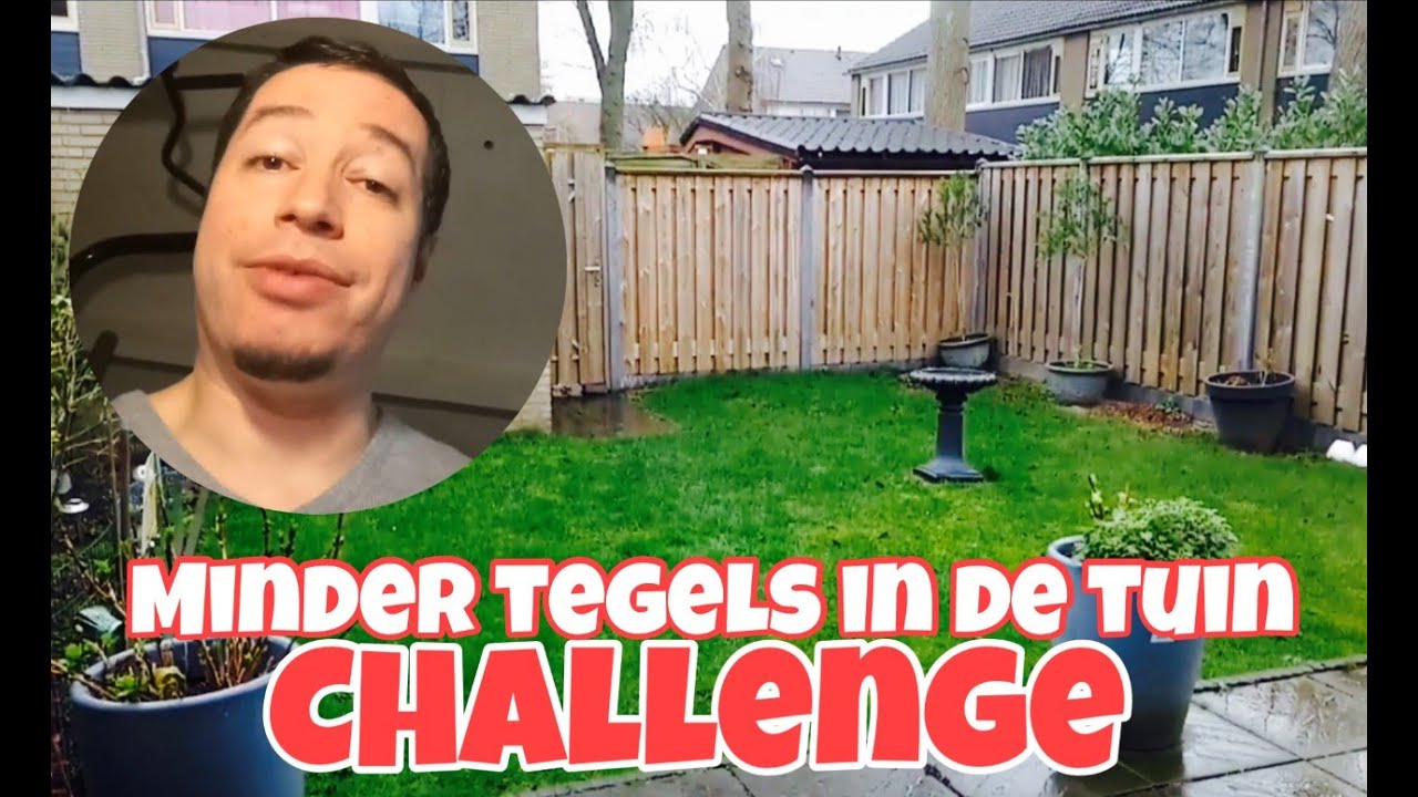De Minder tegels in de Tuin Challenge!