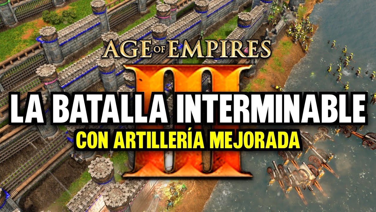 AGE of EMPIRES 3: ASALTO a la FORTALEZA INFINITA