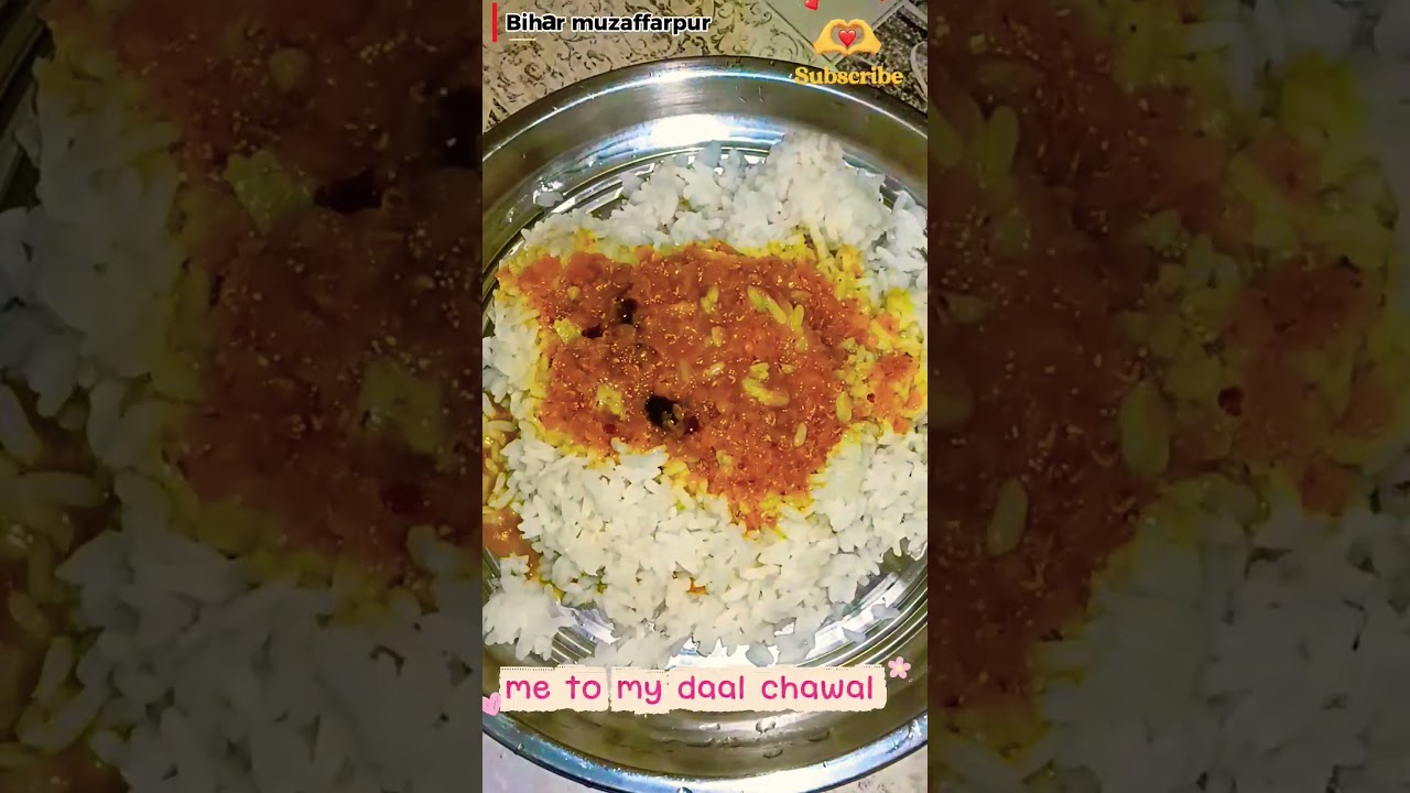 me to my daal chawal