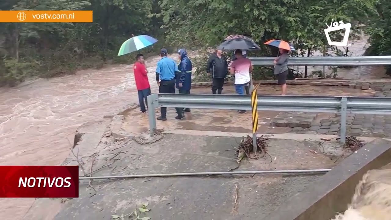 Colapsa puente El Ubuto en San Francisco del Norte a causa de las lluvias