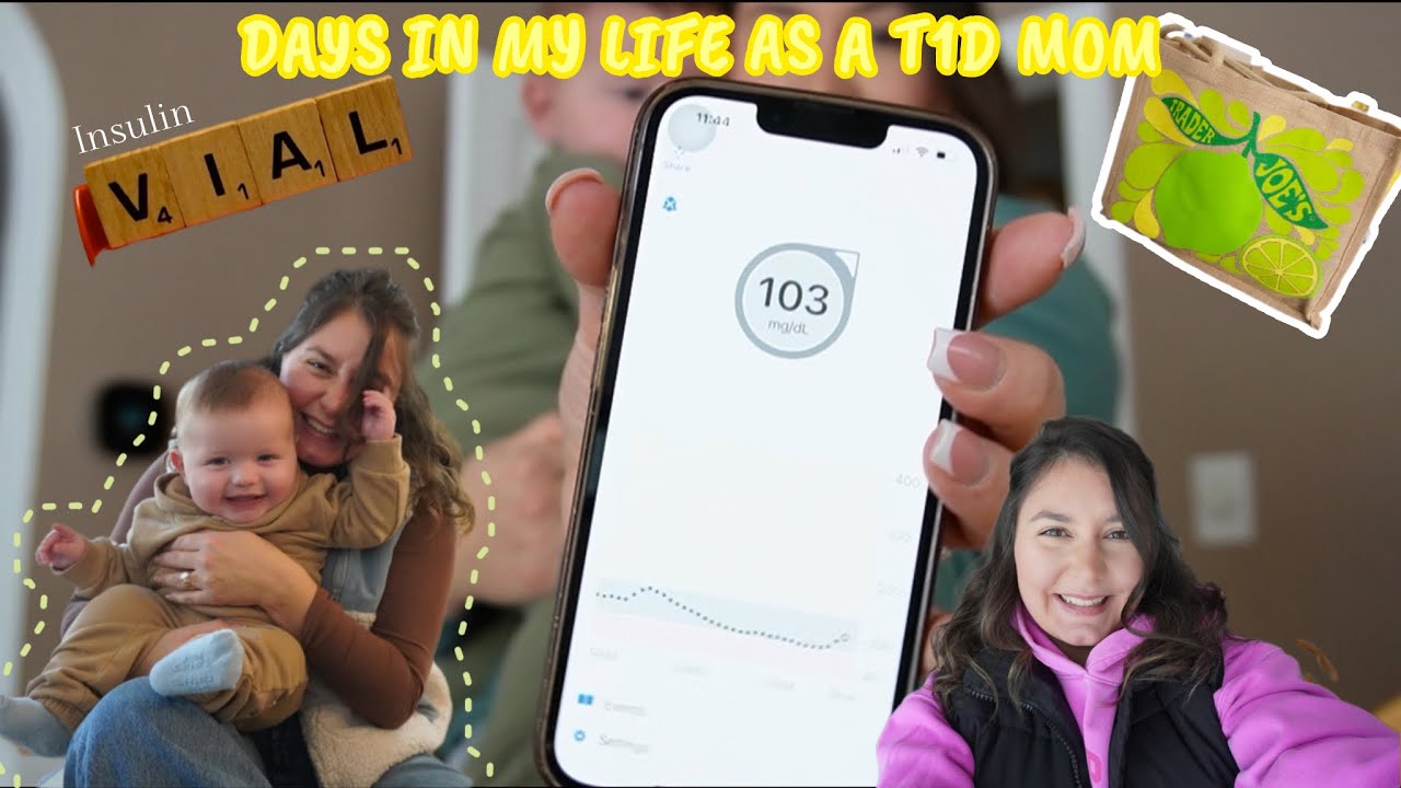 Realistic Vlog as Type 1 Diabetic Mom! *emotional ending* 