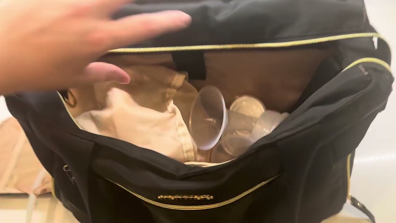 Perfect Pump Bag for Working Mom - Fits Pumping Items & Work Supplies! - Amazon Product Review