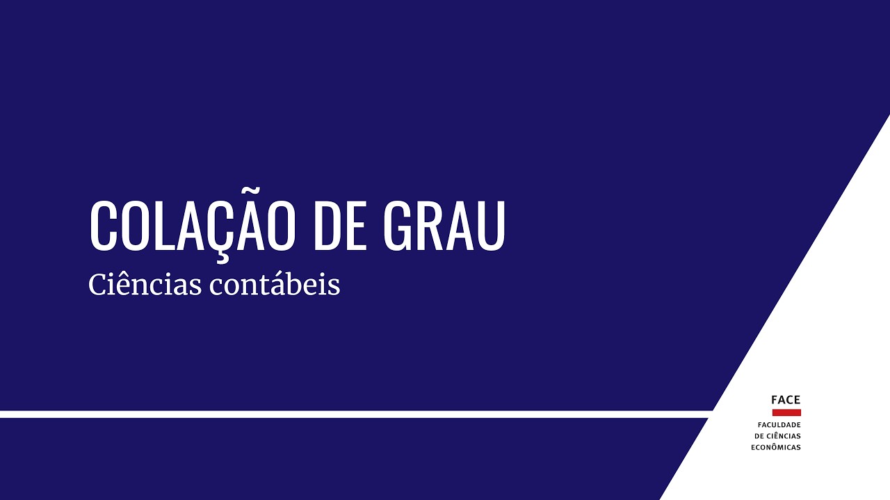 Colação de grau - Ciências Contábeis 2º/2025