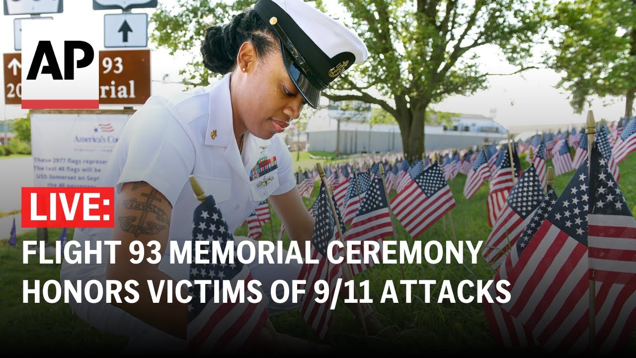 LIVE: Flight 93 memorial ceremony honors 40 victims of 9/11 attacks