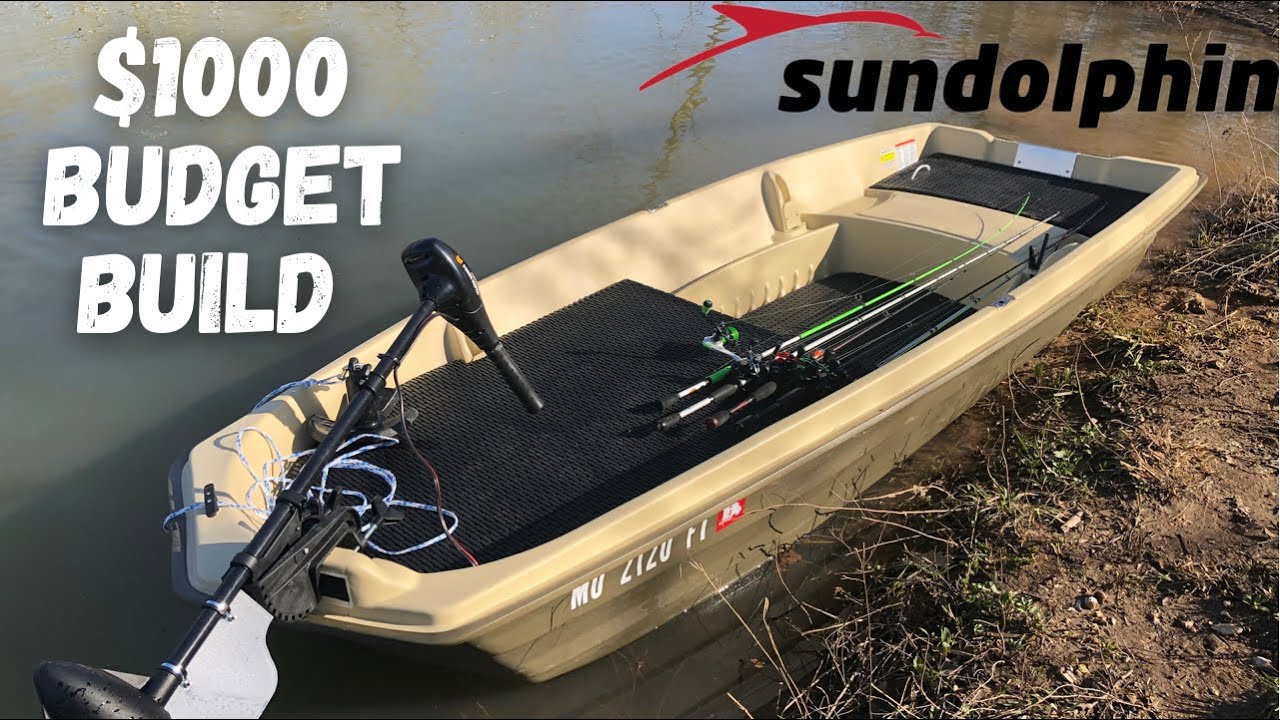 Budget Jon Boat: Sun Dolphin American 12 ft With Full Casting Deck