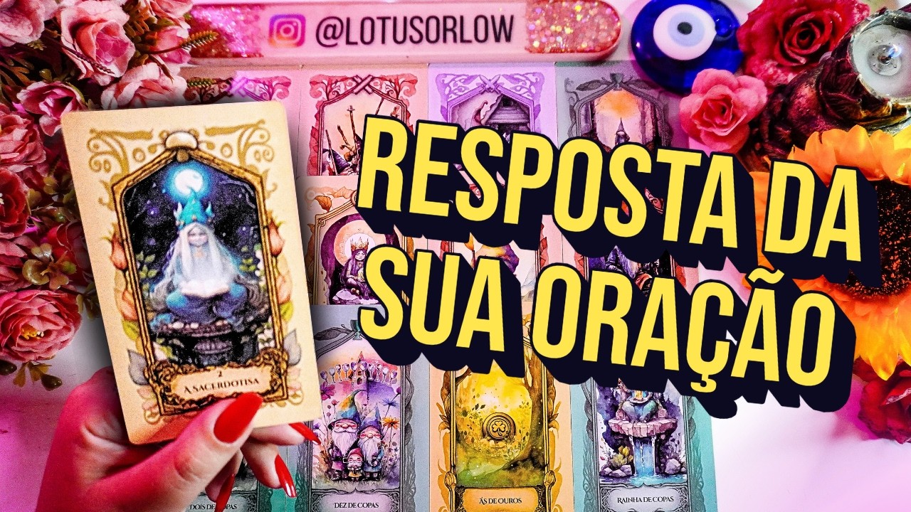 🚨MUITO FORTE: Sua oração foi ouvida! 🙏 A espiritualidade vai atender o seu pedido AGORA | TAROT HOJE