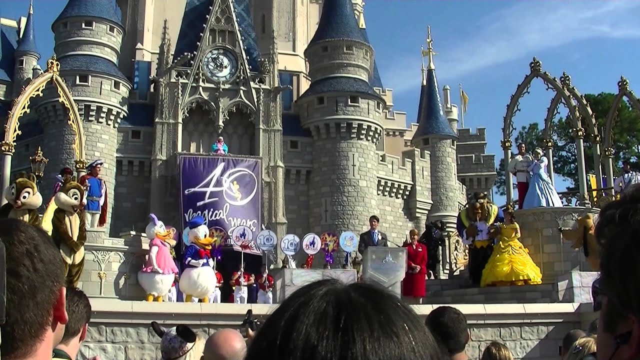 Walt Disney World's 40th Anniversary Celebration