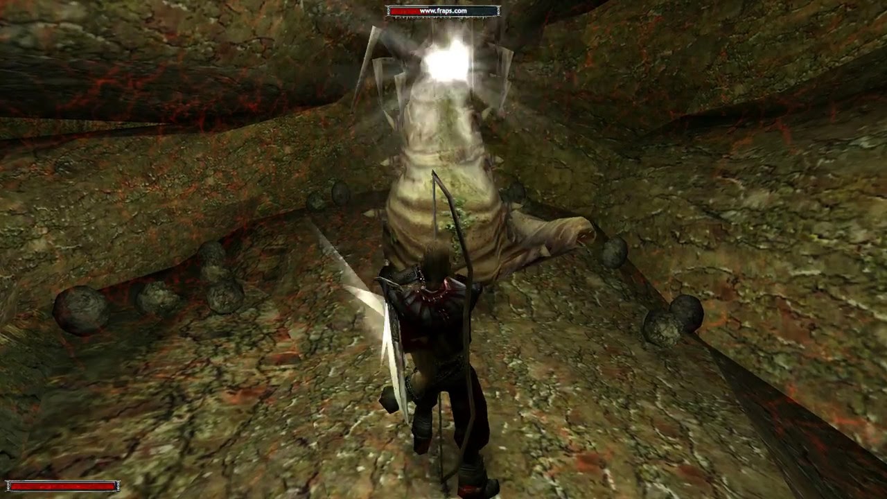 Gothic: Killing minecrawler Queen