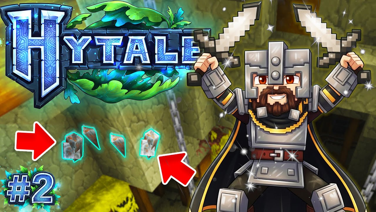 Gdzie znaleźć żelazo w Hytale? Ulepszamy NASZĄ POSTAĆ!