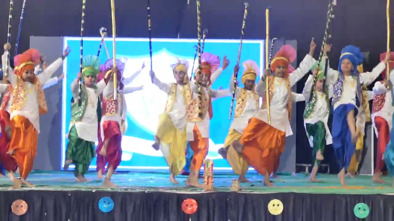 2022-23 Giddha & Bhangra - Vihaan Global School Annual Function