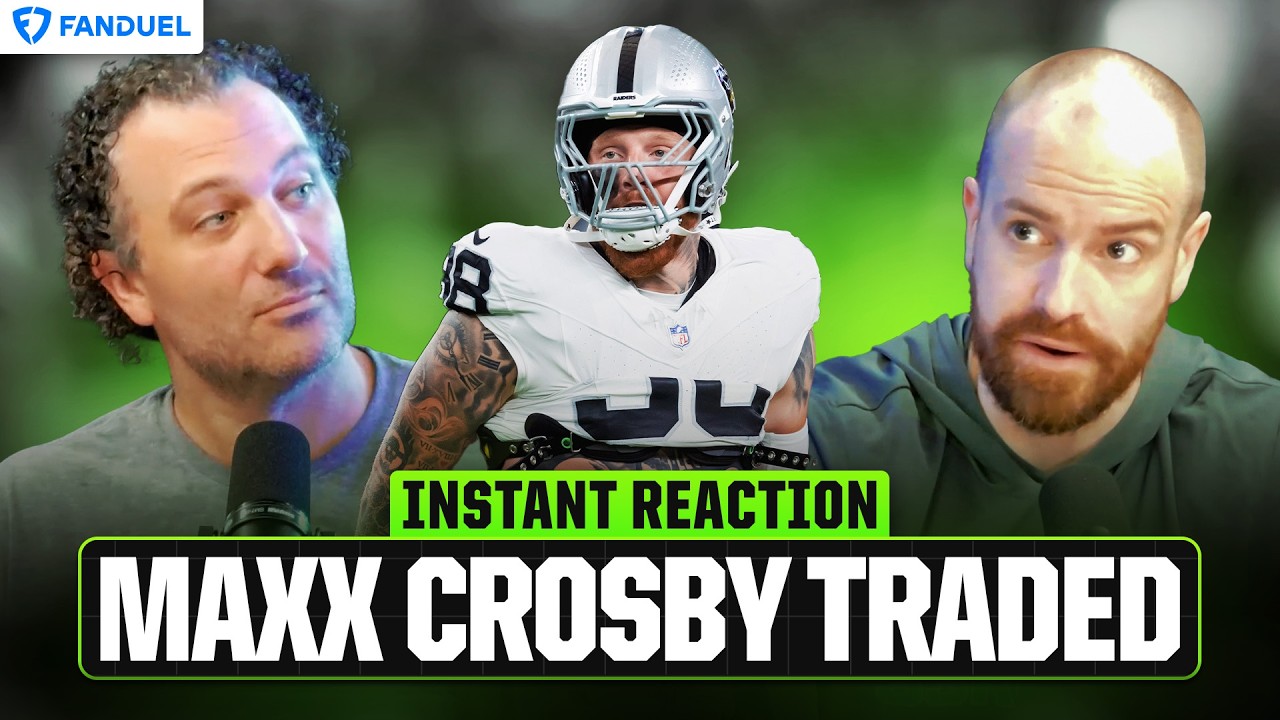TRADE!!! Las Vegas Raiders trade DE Maxx Crosby to Baltimore Ravens