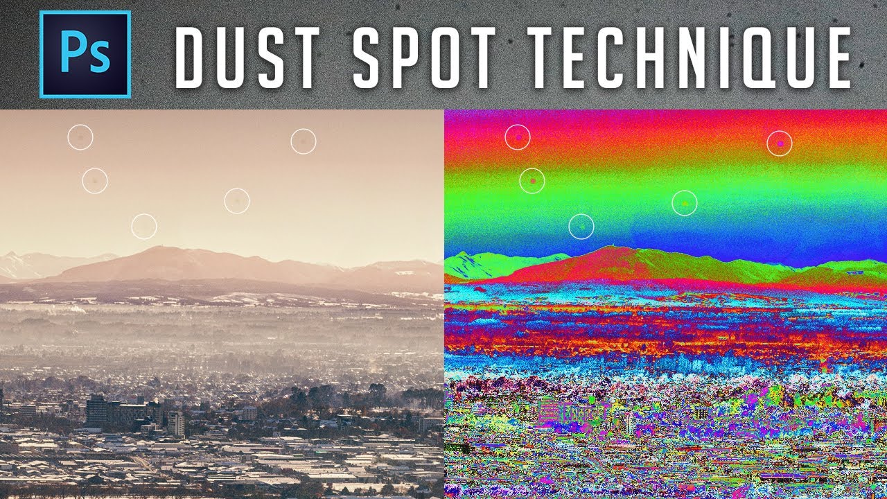 SEE AND REMOVE DUST SPOTS EASILY