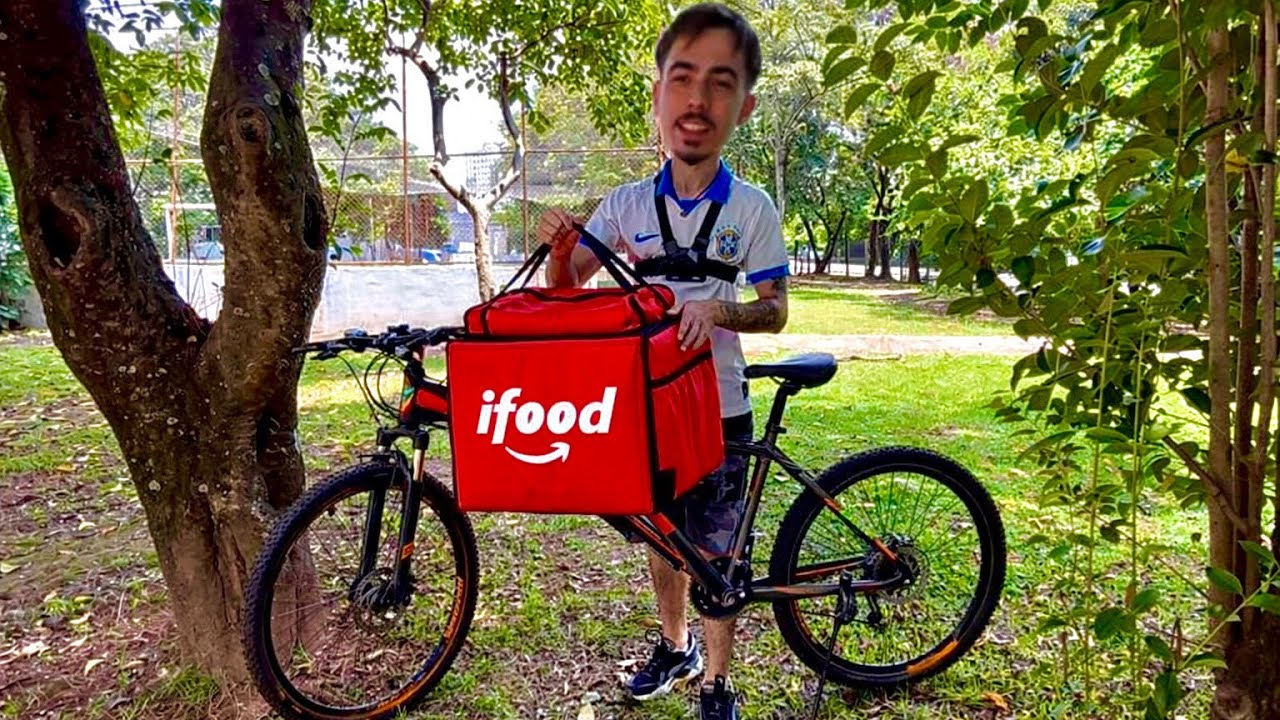 GANHEI UMA PROMOÇÃO DE MIL REAIS PARA FAZER ENTREGAS NO IFOOD!
