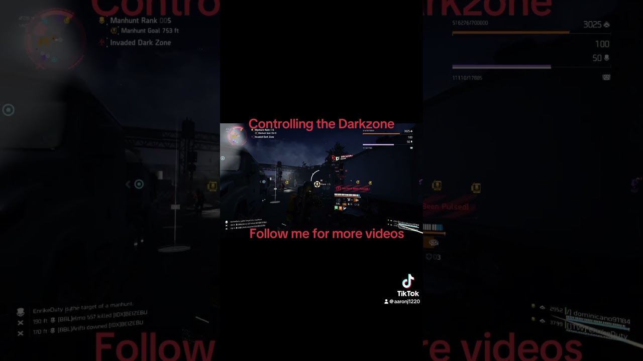 Pvp darkzone the division 2
