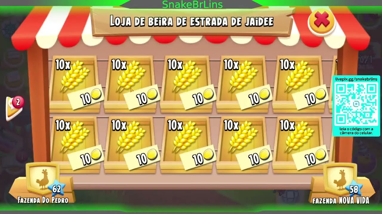 Férias Sextou Ralando Fazenda SnakeBrLins Em Hay Day