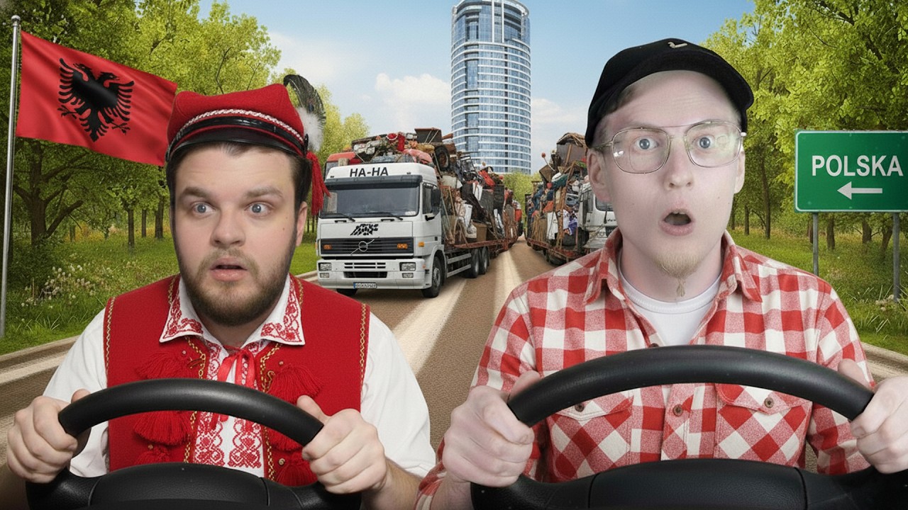 UCIEKAMY Z ALBANII PO OSTATNIM MECZU POLAK&Oacute;W w ETS 2 Multiplayer z Bartkiem