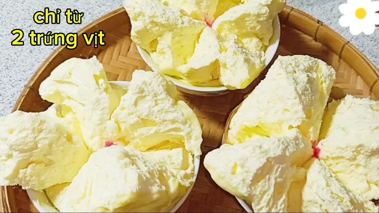 Bánh Thuẫn Truyền Thống Ko Men Ko Bột Nở 🍀Công Thức Dễ Làm Từ 2 Trứng Vịt