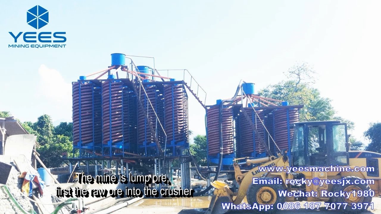 Chrome & chromite ore processing plant