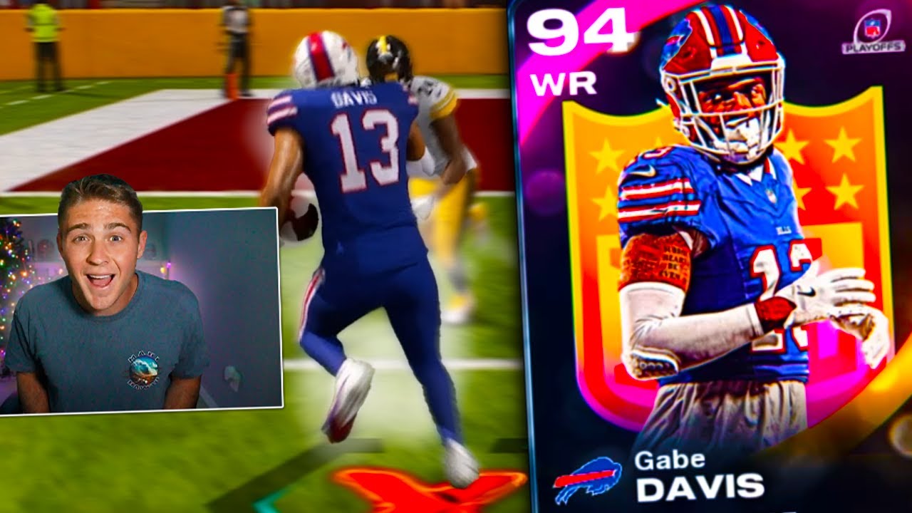 Playoffs Gabe Davis is INSANE in Madden 26 Ultimate Team!