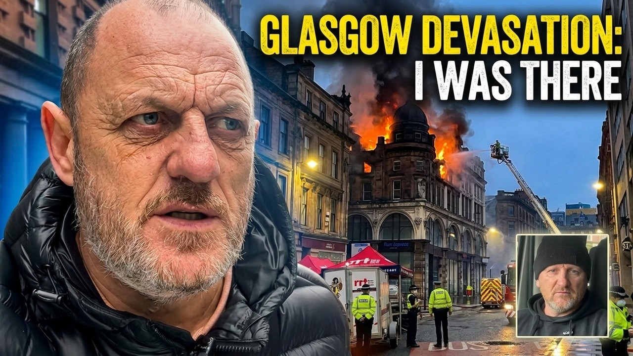 EXCLUSIVE Glasgow Fire Aftermath - Witness Interview & Ground Report