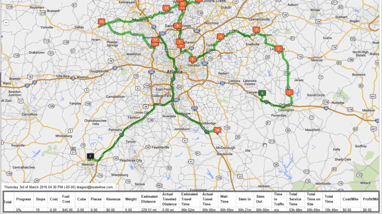 [1 из 8] Route4Me - Спланируйте оптимизированный маршрут менее чем за 30 секунд