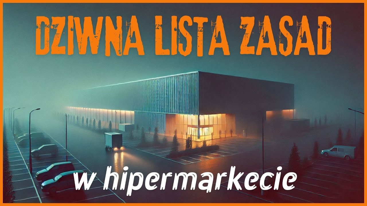 Hipermarket w którym pracowałem na nocną zmianę miał dziwną listę zasad - CreepyPasta Autorska (PL)