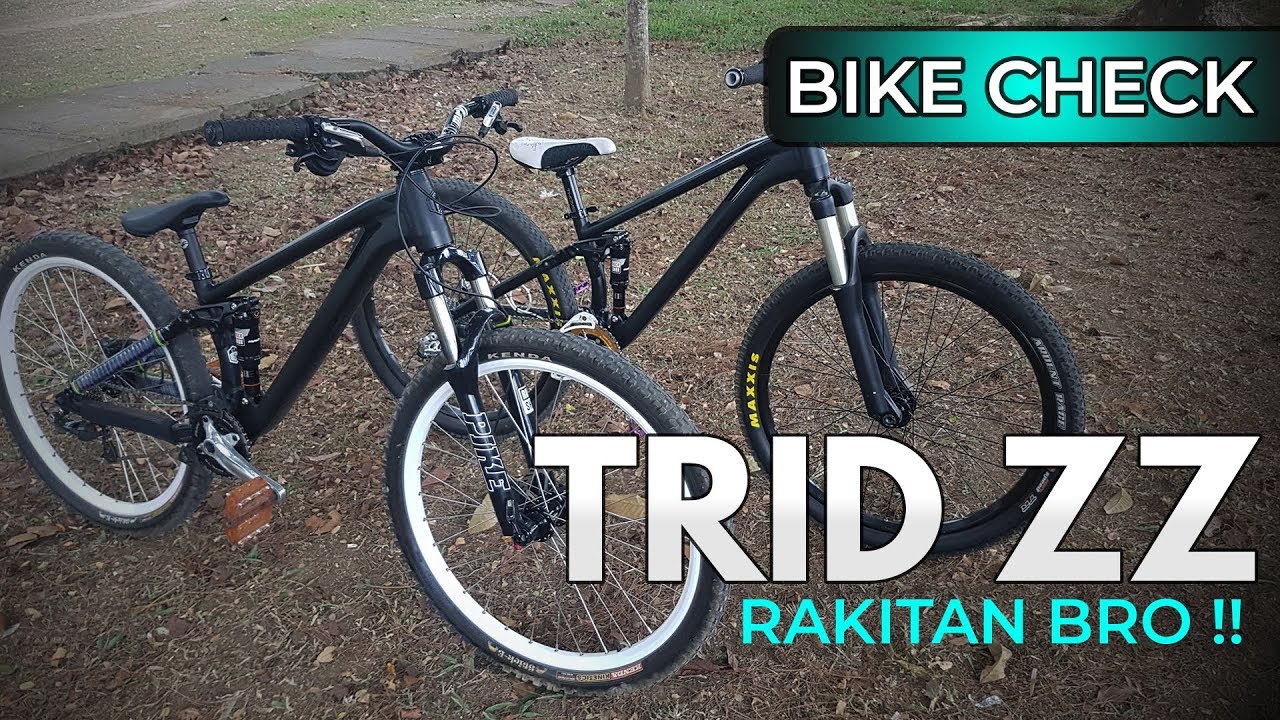 DIRTJUMP FULLSUS! // Review dan Bike Check Polygon TRID ZZ