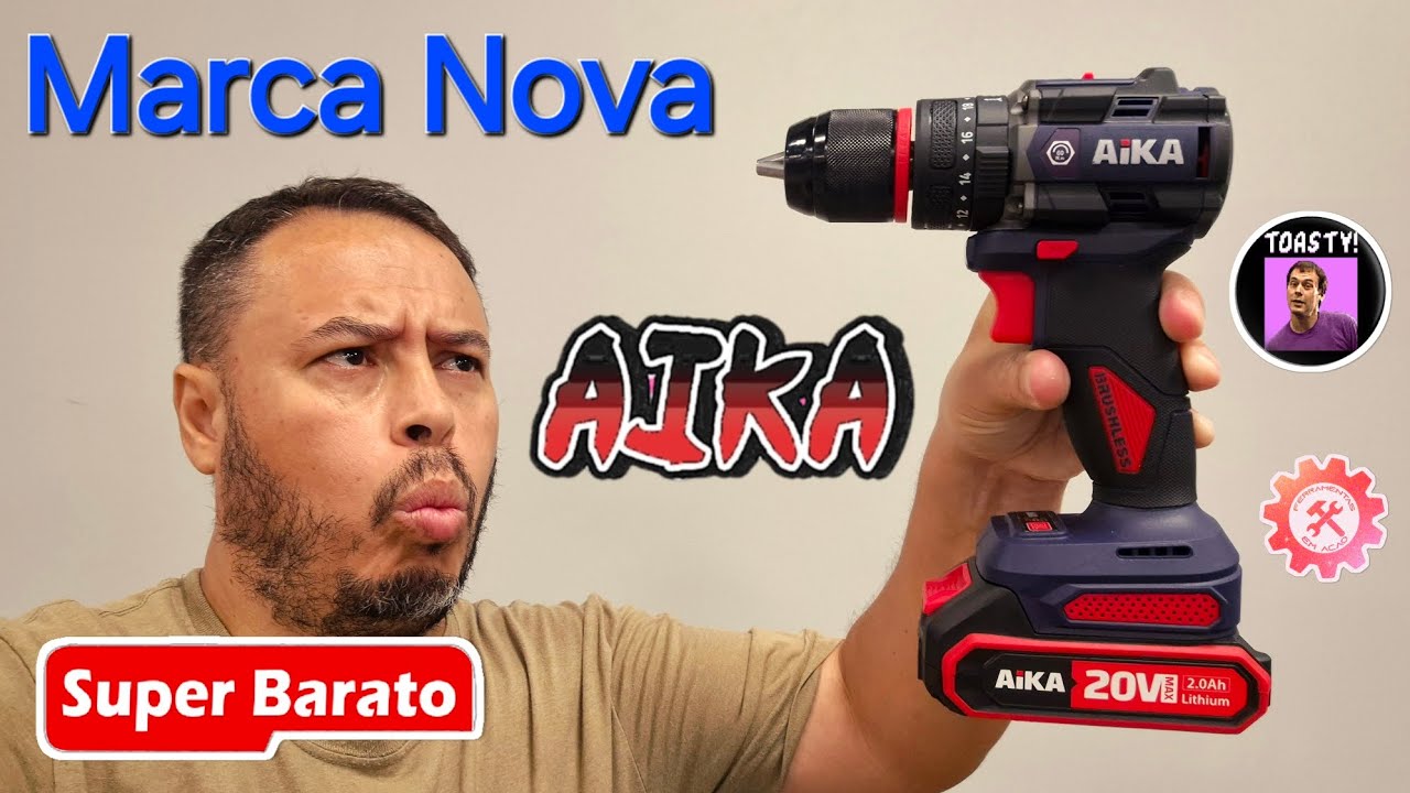 Urgente...Não Compre Sem Ver Esse Vídeo Antes - Parafusadeira Furadeira Brushless AIKA 16V 20V