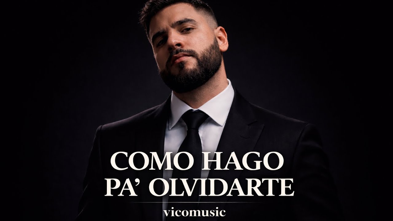 Vicomusic | Como Hago Pa’ Olvidarte | Urbano Romántico (video oficial Lyrics 2026) 