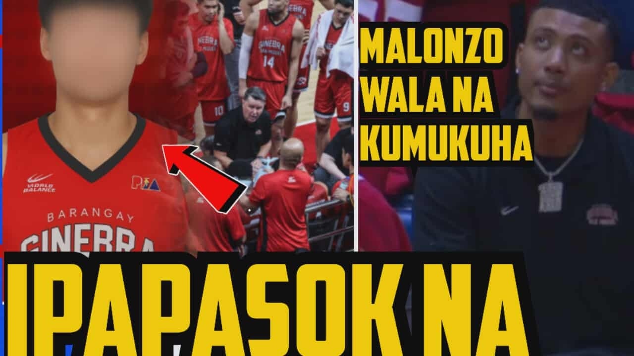 GINEBRA BAGONG PLAYER IPAPASOK NA | JAMIE MALONZO WALA NG KUMUKUHA