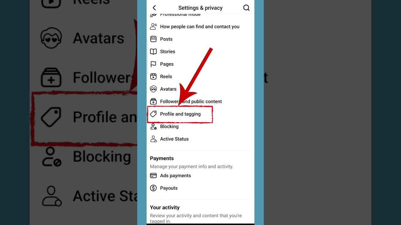 How To Stop Tagging Me On Facebook | How to Stop Facebook Tag #shorts #viralvideo #facebooktag