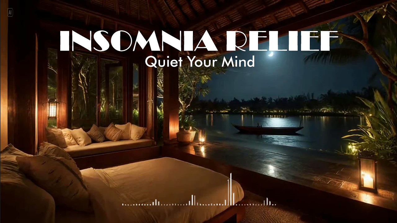 Jazz Music Insomnia Relief – Calm Night Jazz to Quiet Racing Thoughts Fall Asleep Naturally