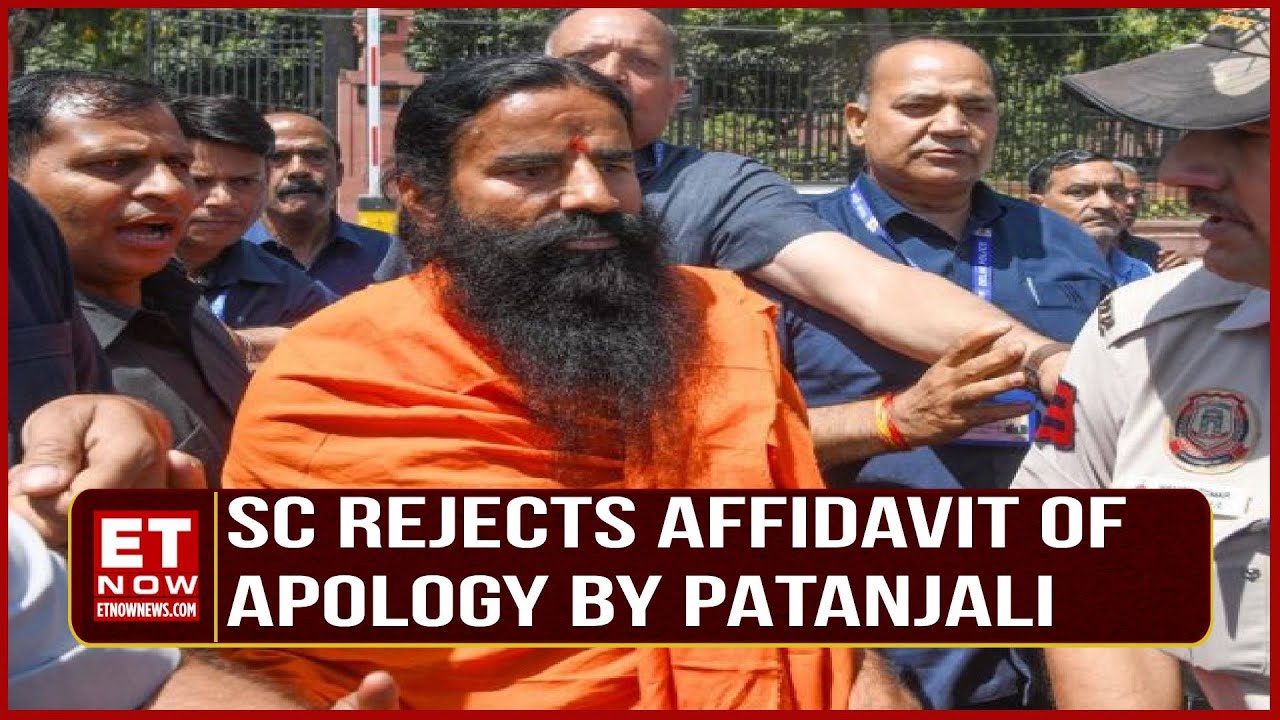 Not Satisfied With Apology: SC Rejects Second Affidavit Of Apology Submitted By Patanjali | Top News