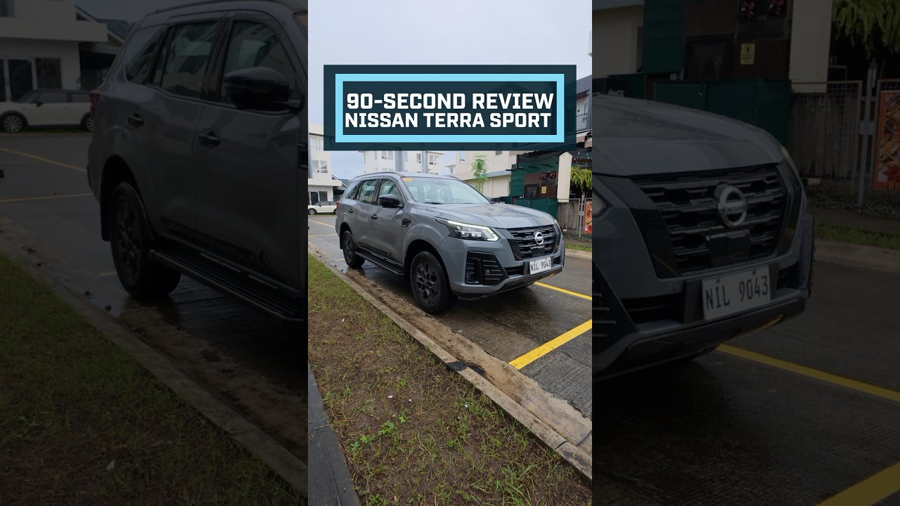 Here's a quick 90-second review of the 2025 Nissan Terra Sport. #topgearph #nissan #terra