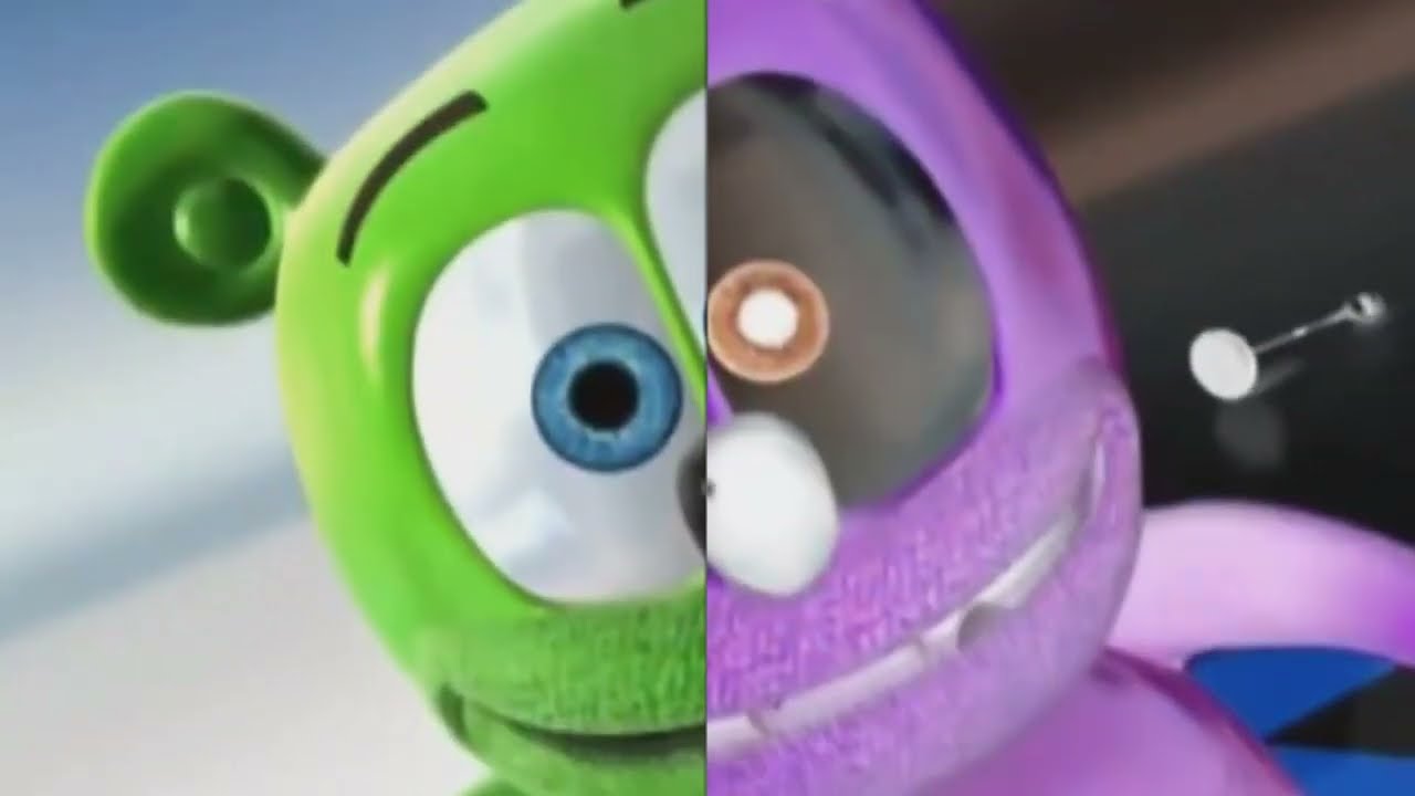 Super Special Half Face Effects - The Gummy Bear Song [Video Effect Tutorial]