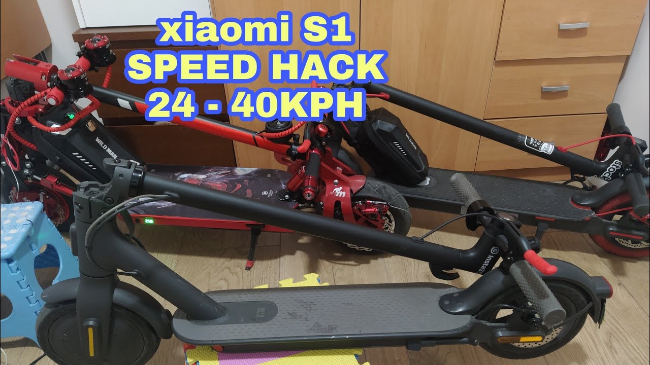 speed hack xiaomi S1 24KPH - 40Kph