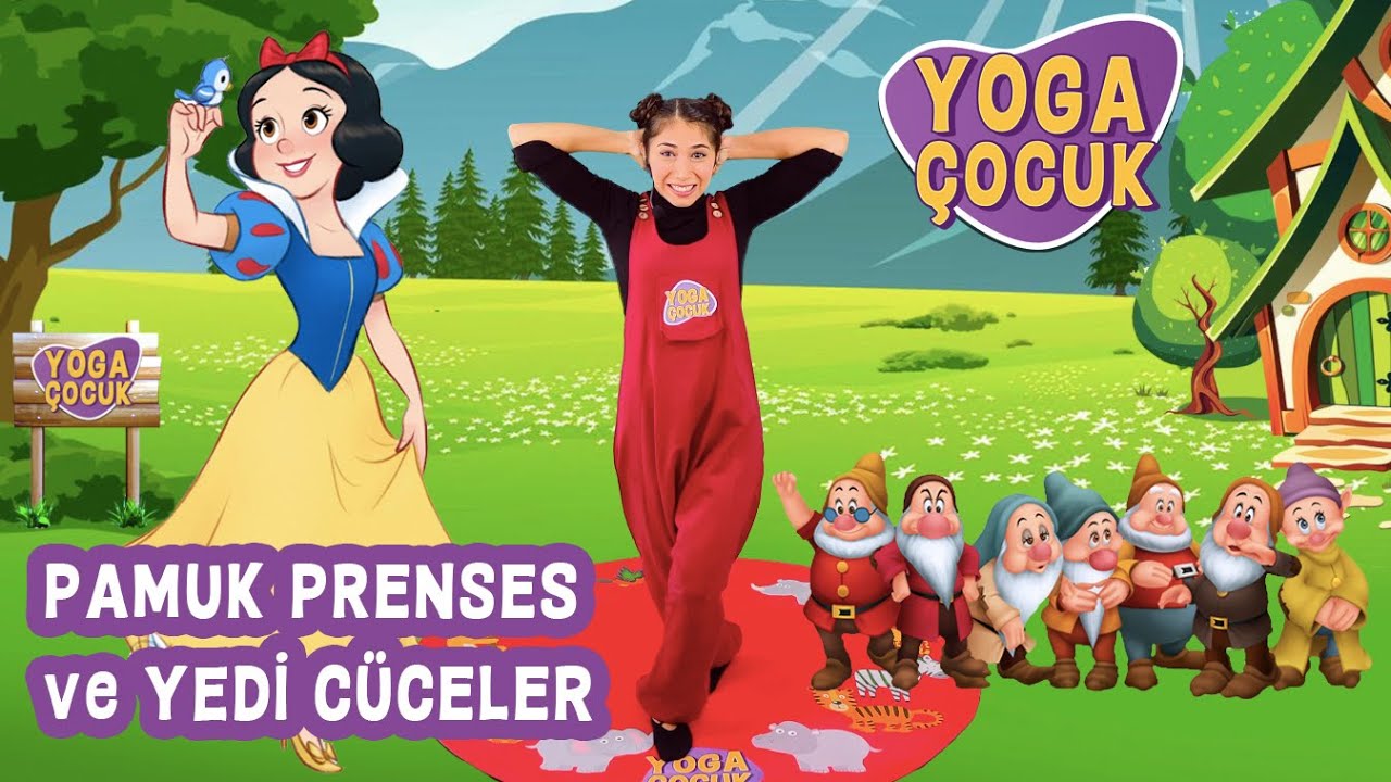 Pamuk Prenses ve Yedi Cüceler | Çocuk Yogası | Masal | Şarkı | 10. Bölüm