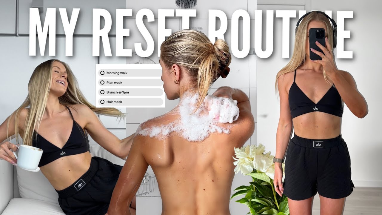 My Sunday Reset Routine *Productive & Realistic Habits to Get Re-Motivated*