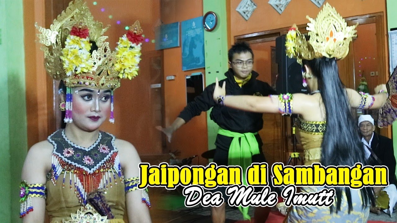 DEA IMUT JAIPONGAN DI SAMBANGAN || Joged Harsa Winangun Gunung Sari
