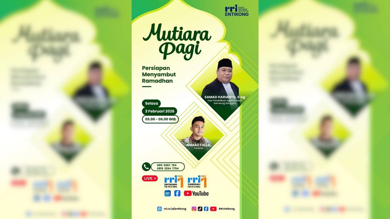 PERSIAPAN MENYAMBUT RAMADHAN