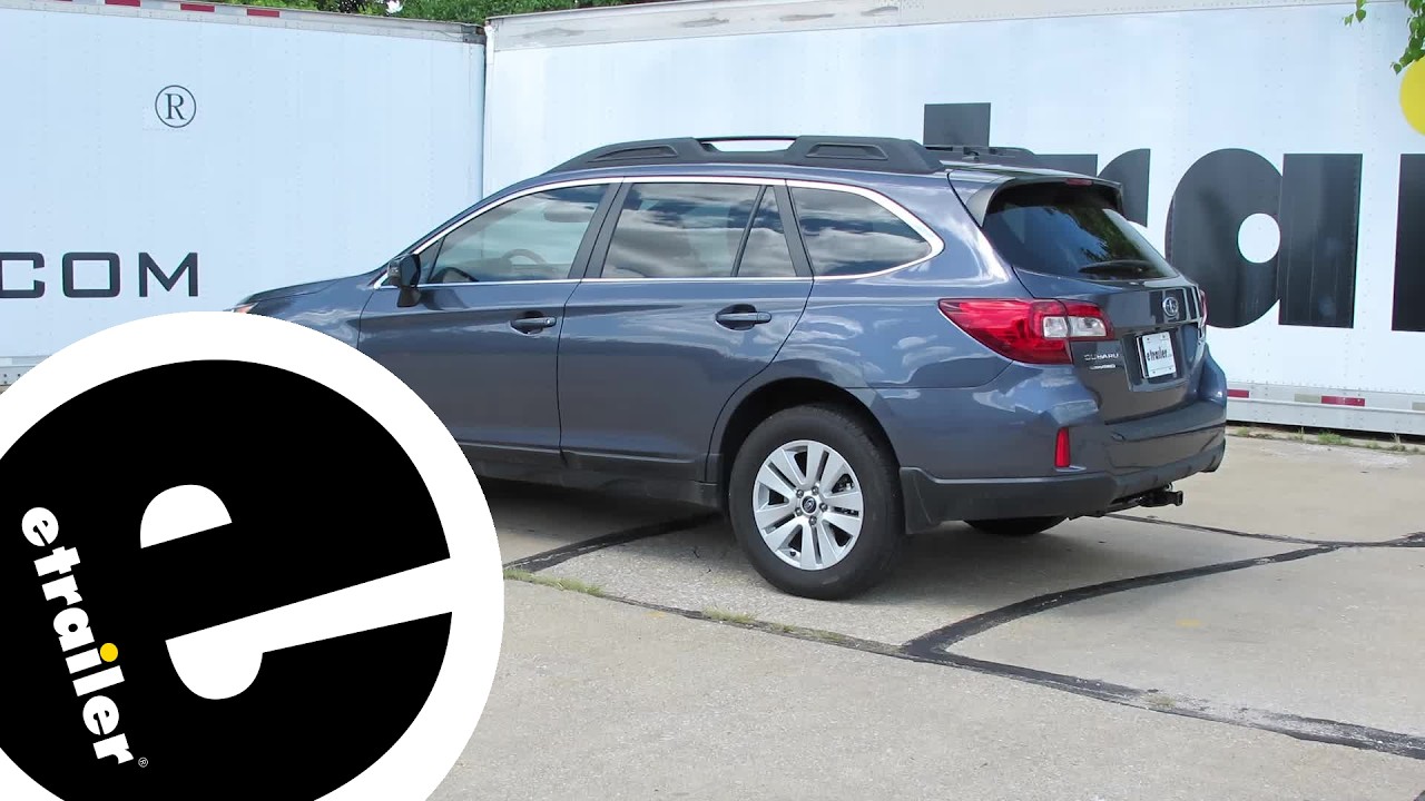 etrailer | How to Install the Curt Trailer Hitch Receiver on a 2015 Subaru Outback Wagon