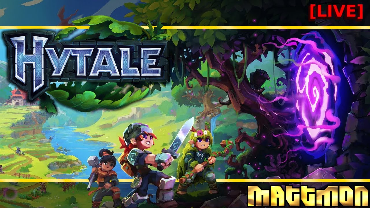 Hytale Release Day! | Hytale Gameplay Live