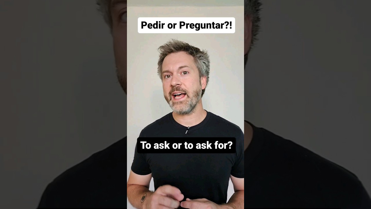 Stop confusing Pedir and Preguntar! #spanishlessons #spanishtips #spanish #beginnerspanish #mexico