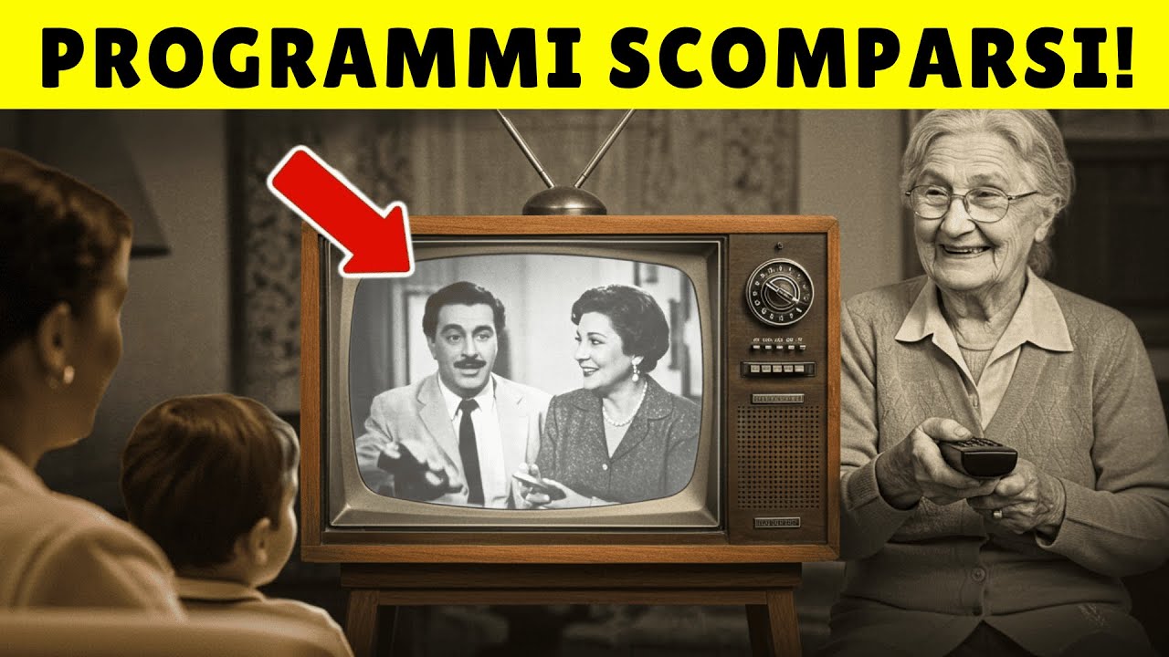 📺 I programmi TV degli anni &rsquo;60 e &rsquo;70 che nessun italiano ha dimenticato