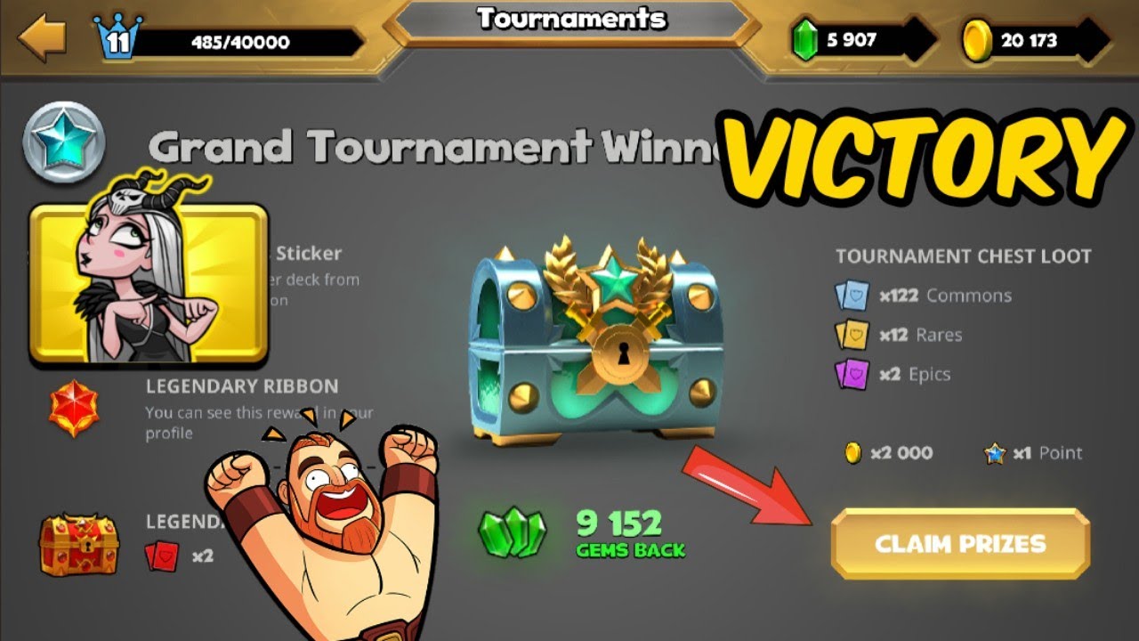 Awesome! Legendary 🔥 BLACK WITCH 🔥 Tournament Victory! - Castle Crush Tournament Gameplay