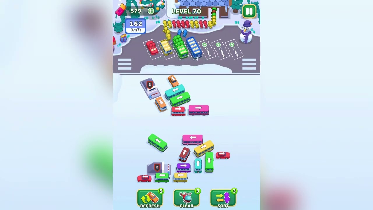 Bus Escape Traffic Jam Level 70