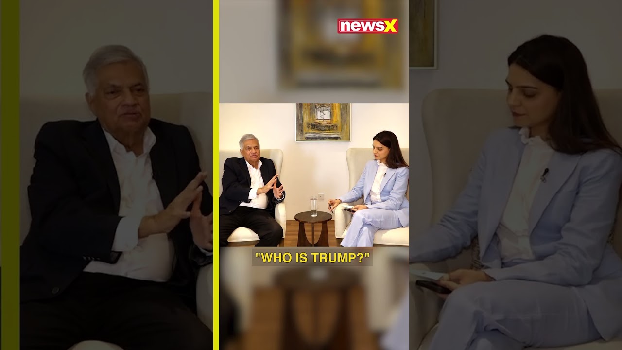 'Who is Trump?': Ranil Wickremesinghe on World Politics With New Faces
